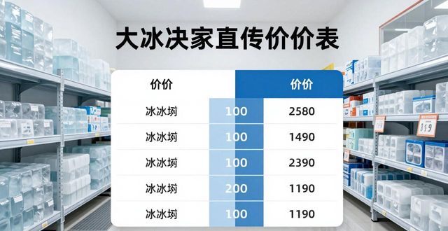 大冰块批发厂家怎么选?邢台直供渠道靠谱吗
