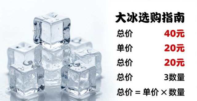大冰块价格到底怎么算？邢台冰块选购指南