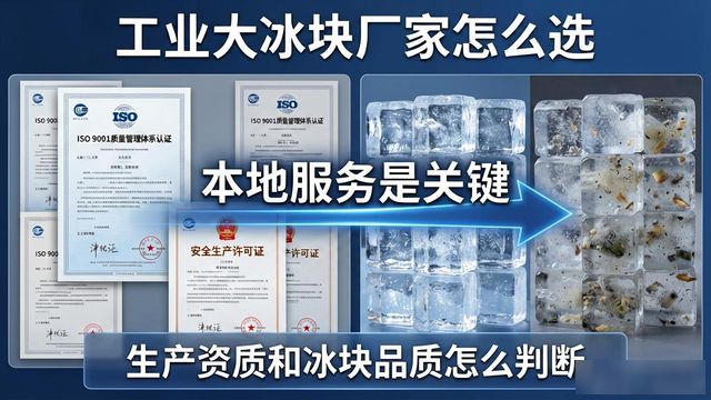 工业大冰块厂家怎么选？邢台本地服务是关键