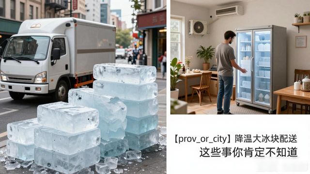 邢台降温大冰块配送 这些事你肯定不知道
