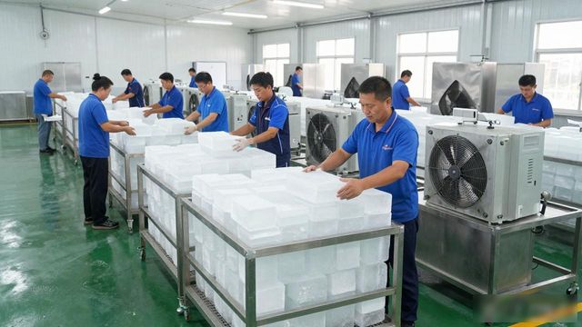 邢台夏季车间降温冰块_车间冰块降温方法_夏季车间降温冰块