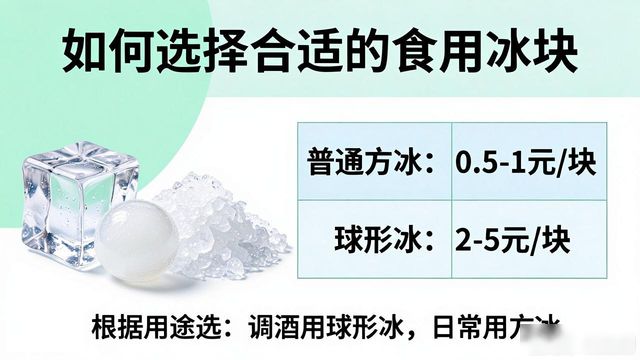 方冰圆冰碎冰月牙冰价格_食用冰块价格_邢台食用冰块多少钱